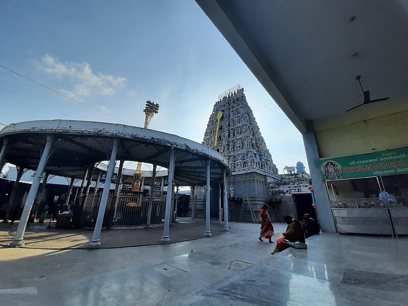 Kandaswamy Temple, Thirupporur (Photo: Sankar 1995, CC BY-SA 4.0)