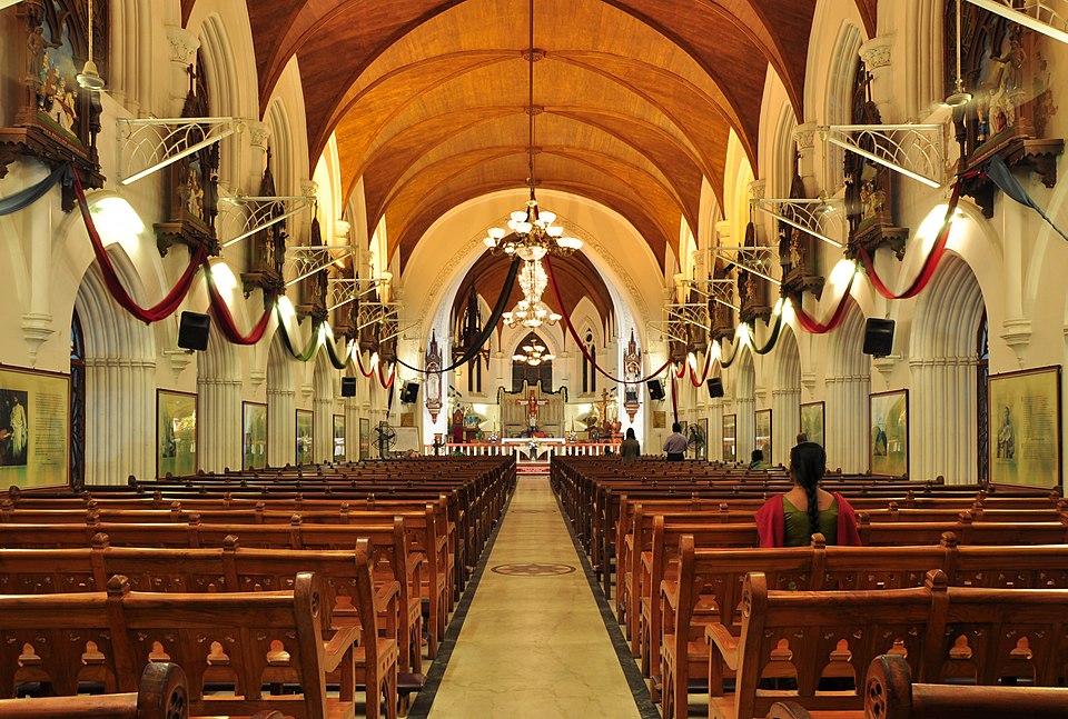 San Thome Cathedral Basilica (Photo: Wikimedia Commons contributors, CC BY-SA 4.0)