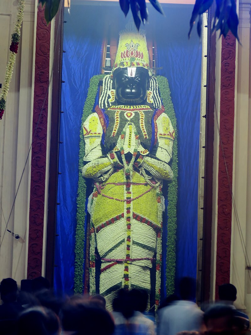 Sri Anjaneyar Temple (Photo: Siva301in, CC BY-SA 3.0)