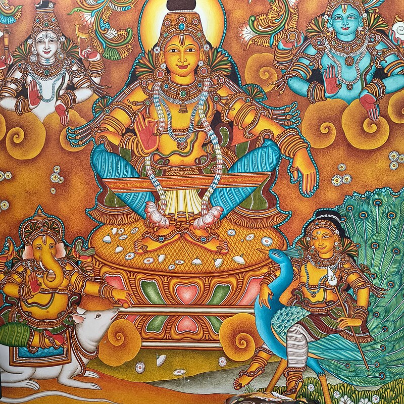 Sri Ayyappan Temple (Photo: Kaartic, CC BY-SA 4.0)